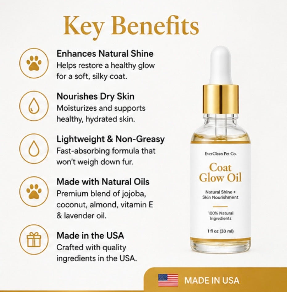 EverClean Pet Co. Coat Glow Oil